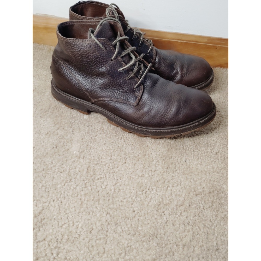 Sorel Men 9 Madson Chukka Waterproof Crouton Moc Toe DISTRESSED Boot NM 3211-256